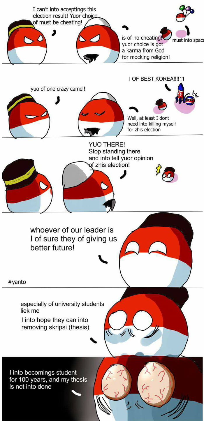 Election And Thesis By Indonesiaball FB Page 9GAG