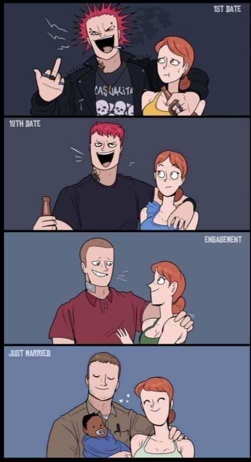 The right woman can change any man 9GAG