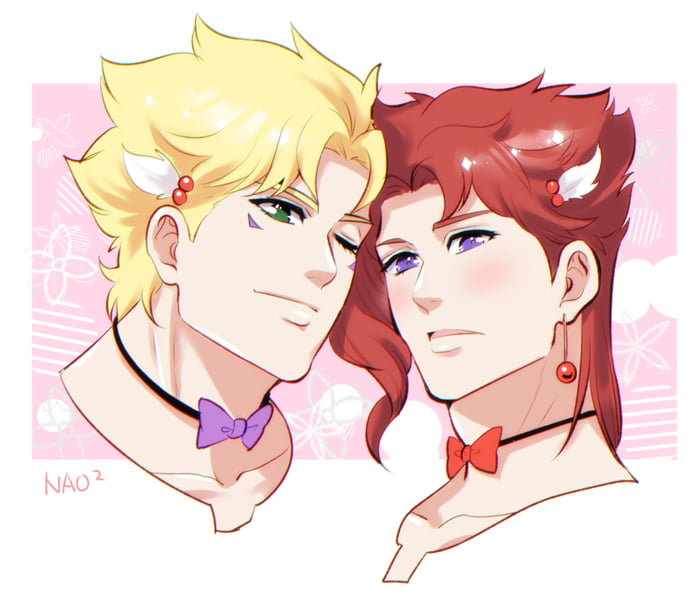 Caesar & Kakyoin (by NAO) - 9GAG