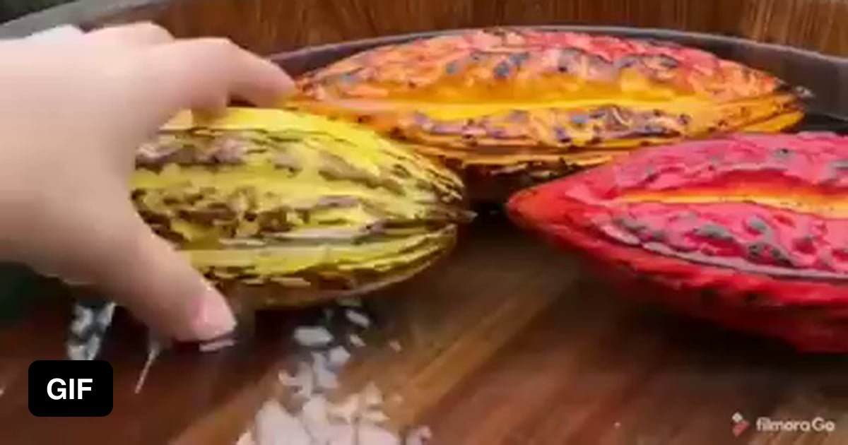 This is how to transform cocoa beans to chocolate from scratch... 9GAG