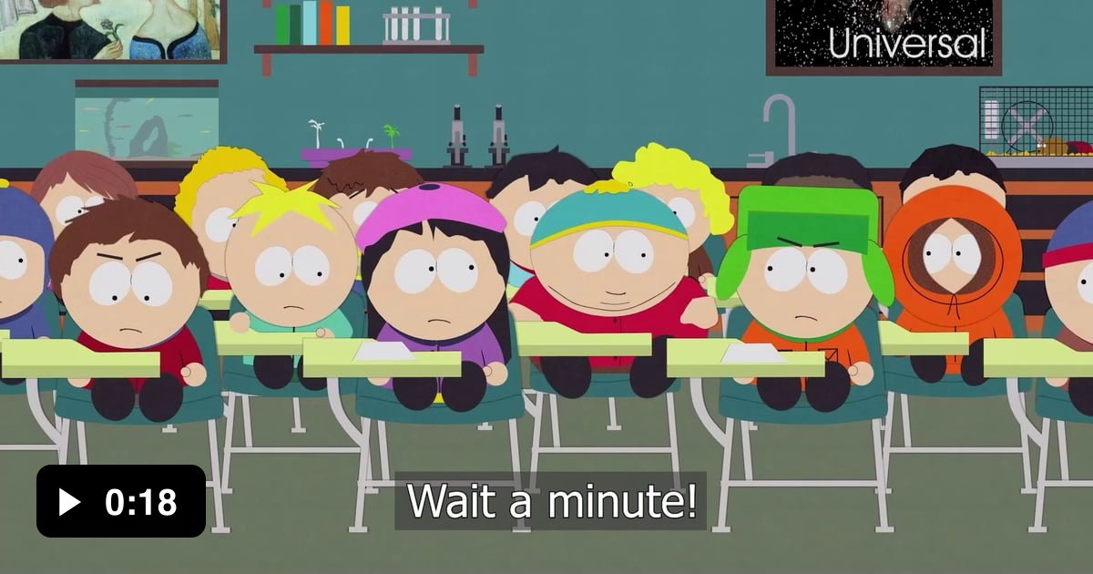 But I Thought You Sit On The Toilet This Way South Park S16e01