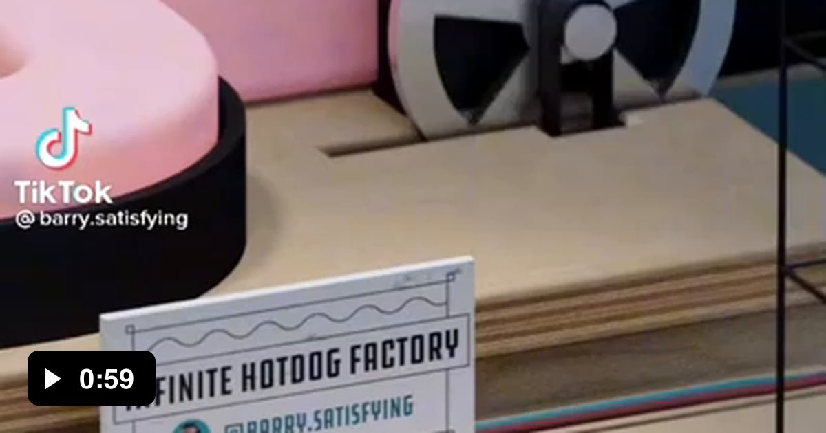 This hotdog factory animation - 9GAG