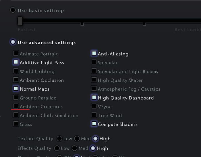 Дота 2 видеокарта не нагружается. EFT Vsync настройка. Settings 2d. 2x2-settings.