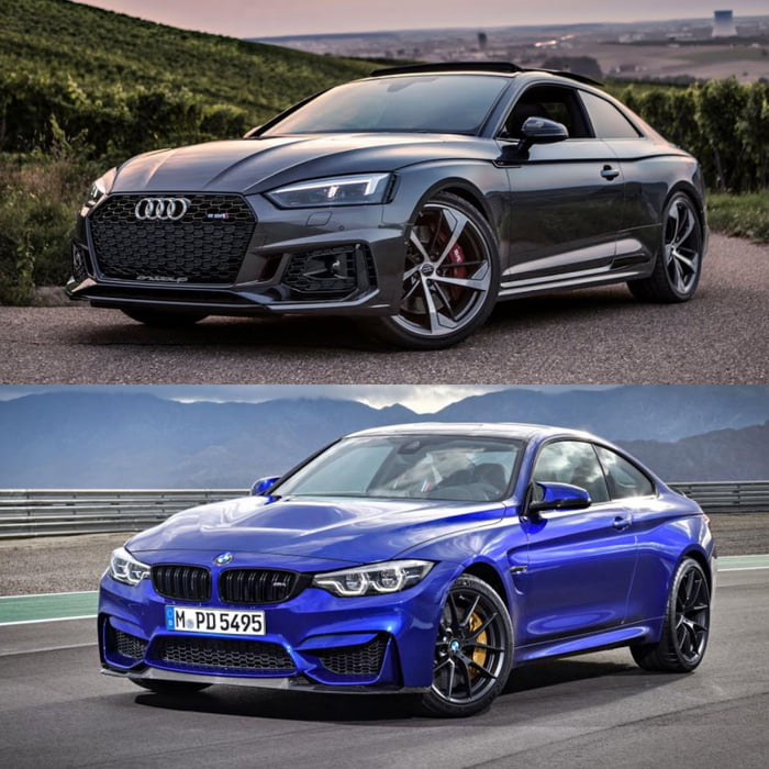 RS5 or M4? Only Choose Between These Two Cars ⤵️ - 9GAG