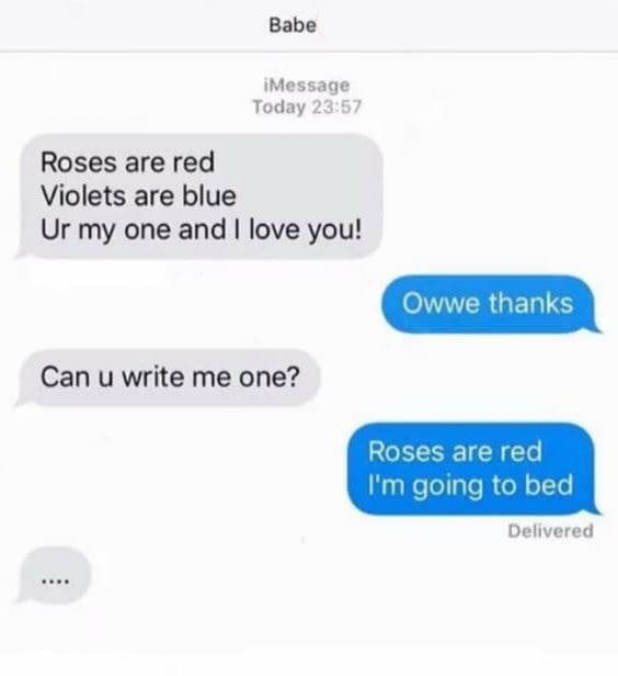 Roses are red Violets are blue Omae wa mu shindeiru 9GAG