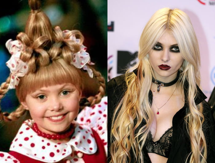 Her encounter with the Grinch had an impact on Cindy Lou Who. 
