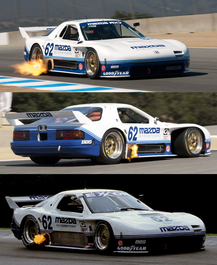Isma Gto Rx7 1991 Mazda RX-7 IMSA GTO 4 Rotor - 9GAG