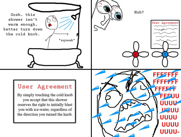 Shower Rage - 9GAG