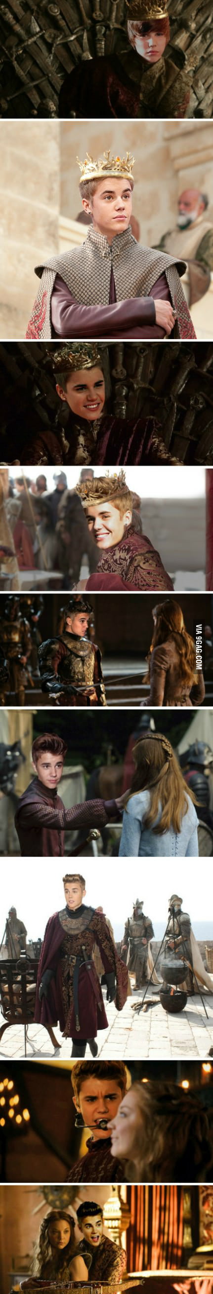 Joffrey Bieber, The King Of B*tchness - 9GAG