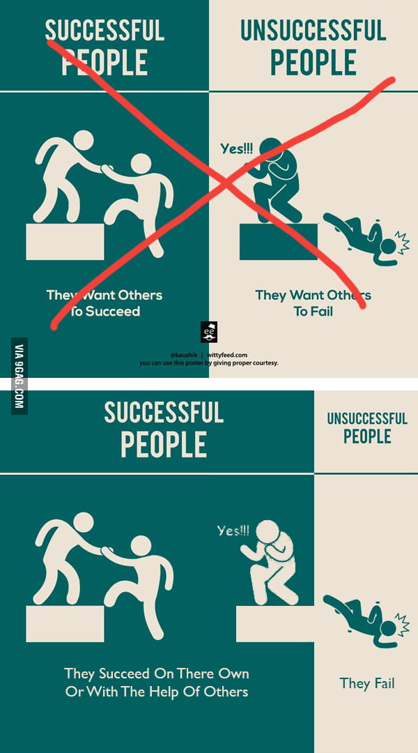 They didn't get the idea of succeeding - 9GAG