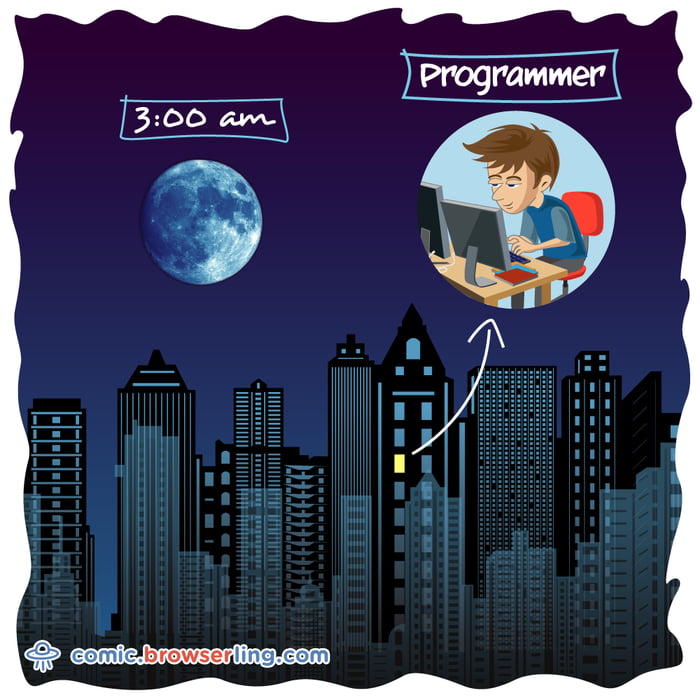3AM - Web Developer Joke - 9GAG