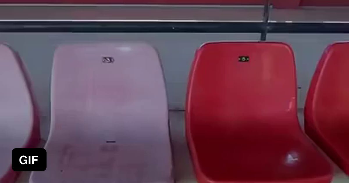 Restoring stadium seats, flame polishing 9GAG