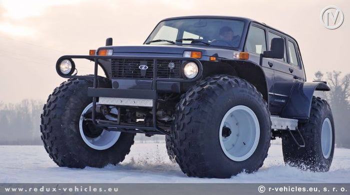 Lada Niva Marsh Gag