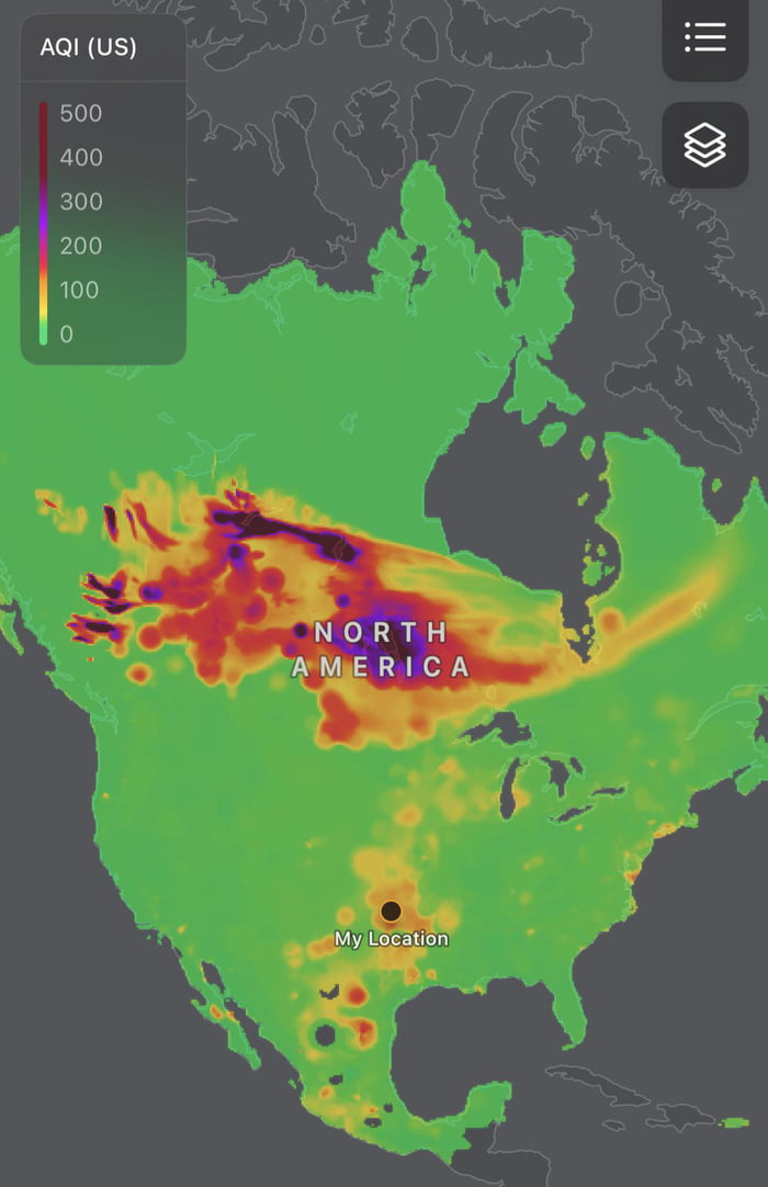 Air Quality in Canada 🇨🇦 - 9GAG