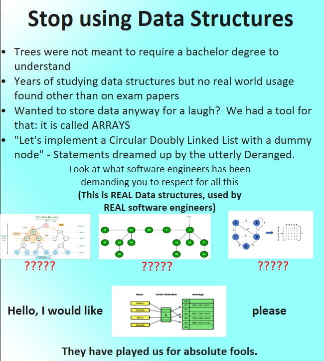 Stopdoingdatastructures 9gag