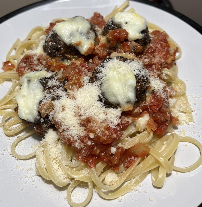 Homemade Cheesy Haggis Meatballs And Pasta Gag