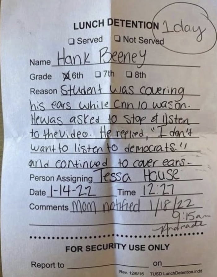 Lunch Detention 9GAG lunch-detention-9gag