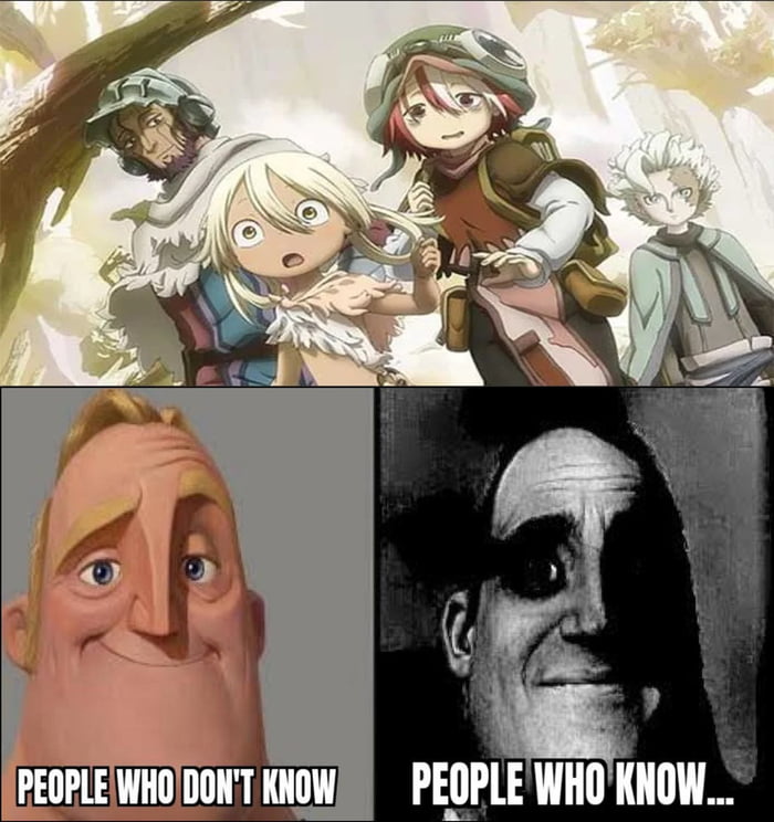 Go watch Made in Abyss S2 episode 7, you'll never drink water. - 9GAG