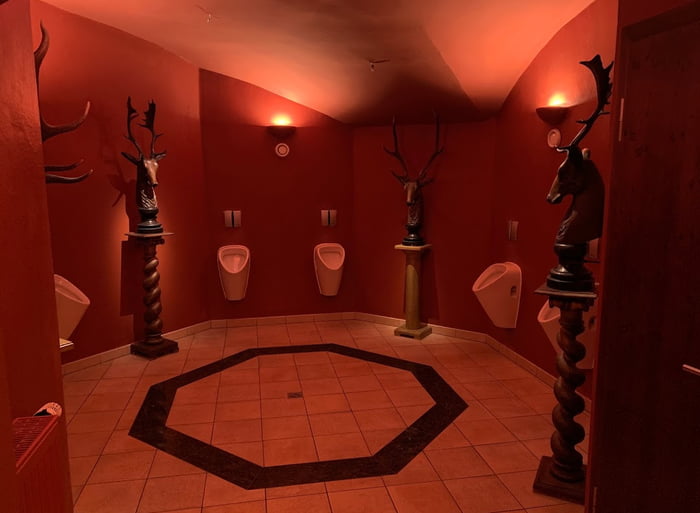 Legend Says If You Pee In All The Urinals In The Right Order A Portal 