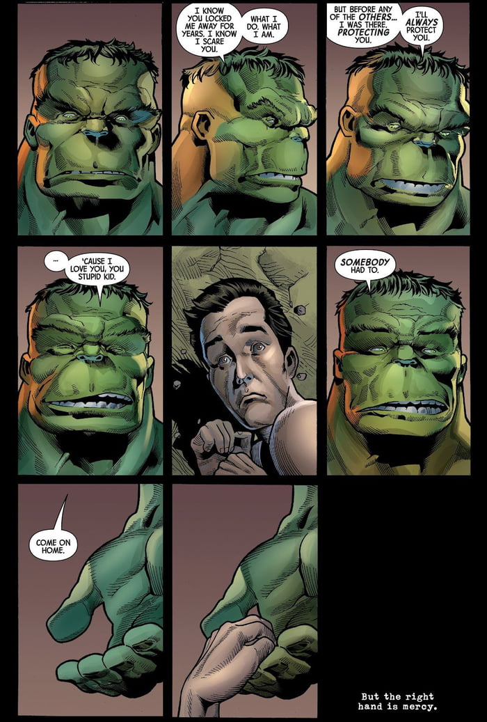 Wholesome Hulk - 9GAG