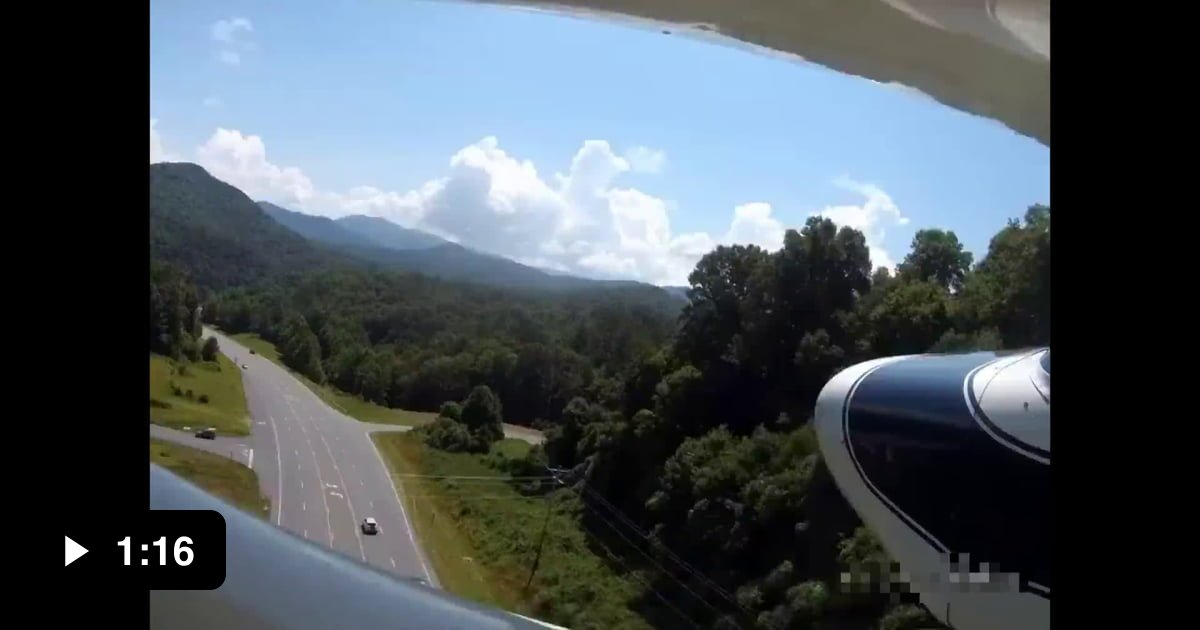 Pilot Makes Emergency Landing On A Highway After Engine Failed In North