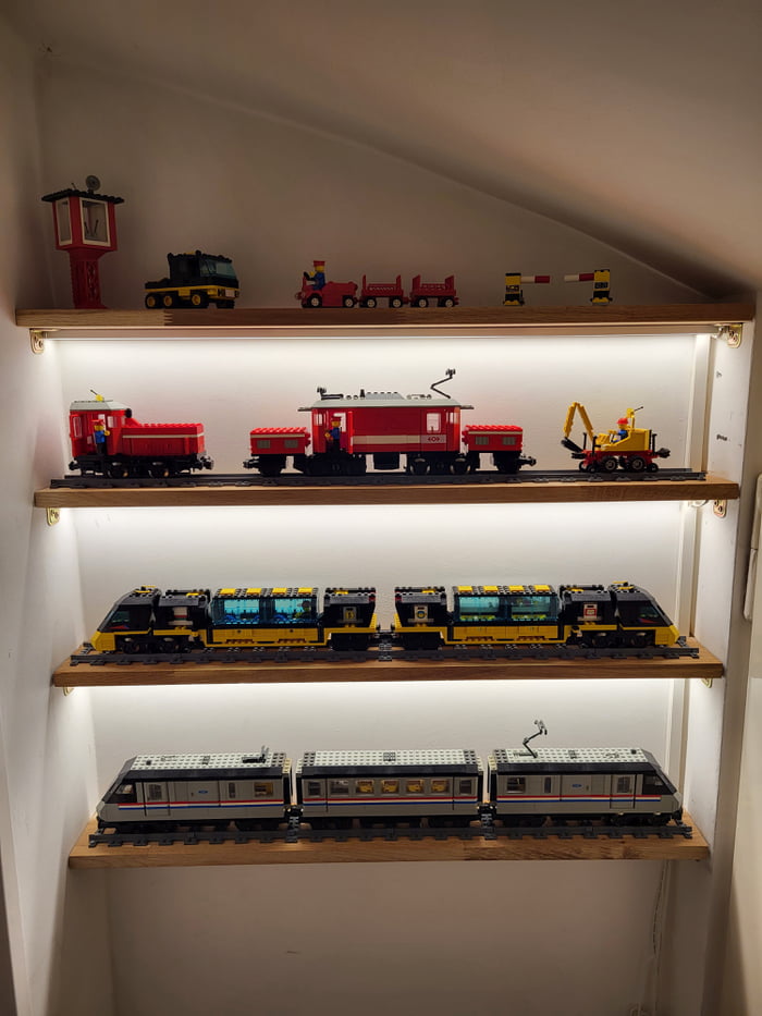 Redecorated A Tiny Bit For The Newcomers Lego 9V Trains From 1991 To 1996 Parts Taken From