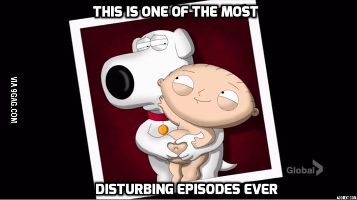 Stewie gets pregnant with Brian s baby 9GAG