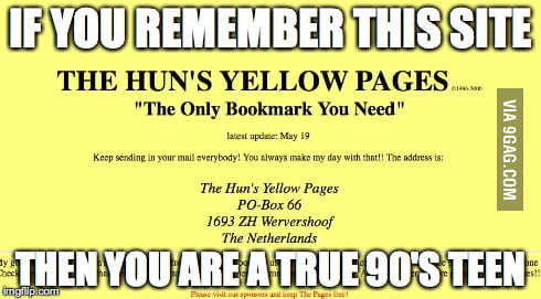 The hun yelloe pages