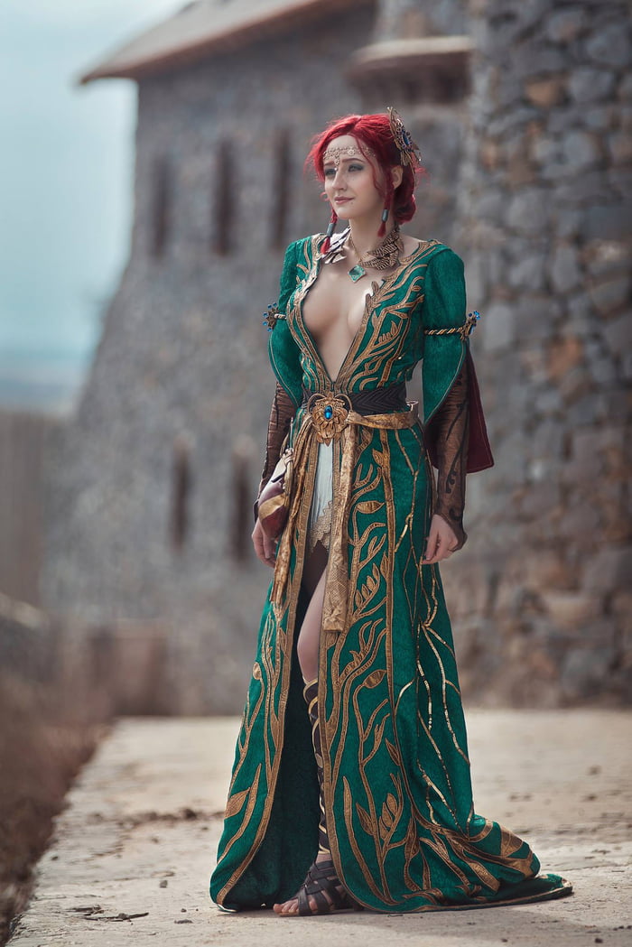 Triss Merigold Alternative Costume From Witcher 3 By Erikasolovey 9gag 