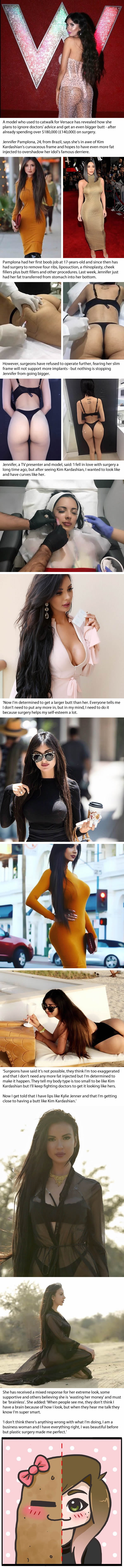 Model Spents $180K Trying To Look Like Her Idol, Kim Kardashian