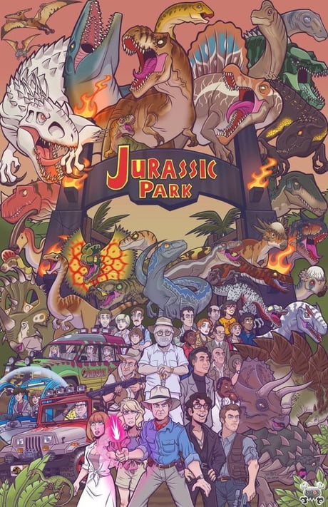 Jurassic park wallpaper - 9GAG