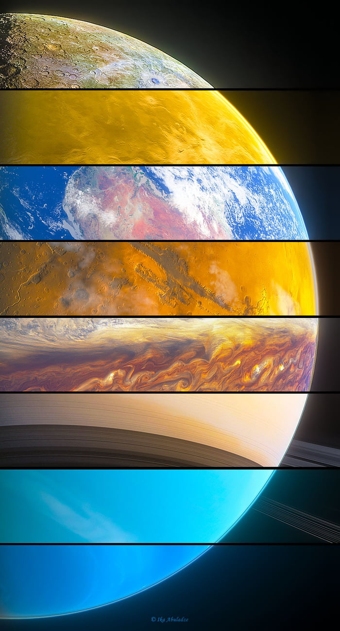 All The 8 (get Over It) Planets Combined Into One - 9gag