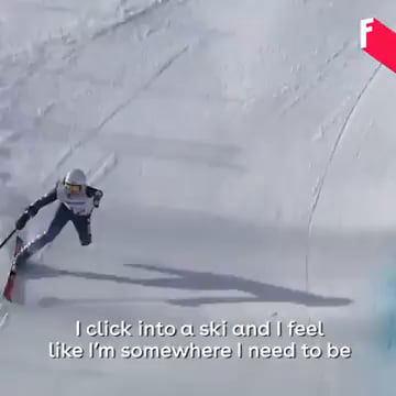 Paralympic skier started skiing when she was 9 . - 9GAG