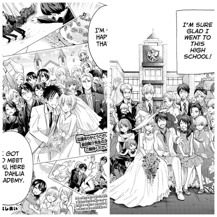 Any similar manga that has its ending in a wedding ceremony? - 9GAG