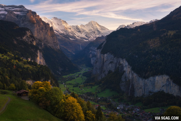 Lauterbrunnen, Switzerland - 9GAG