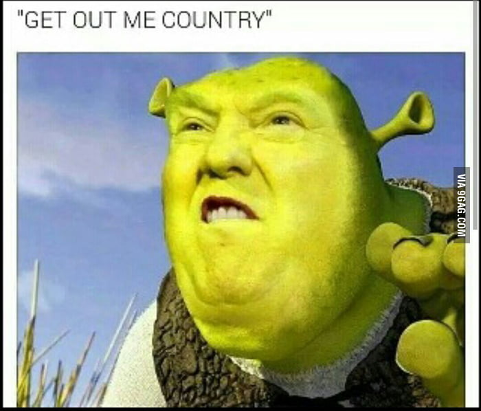 Donald Shrek, or Shreknald Trump? - 9GAG