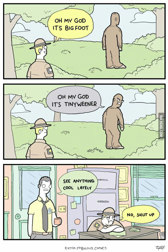 Oh Look It s Bigfoot 9GAG