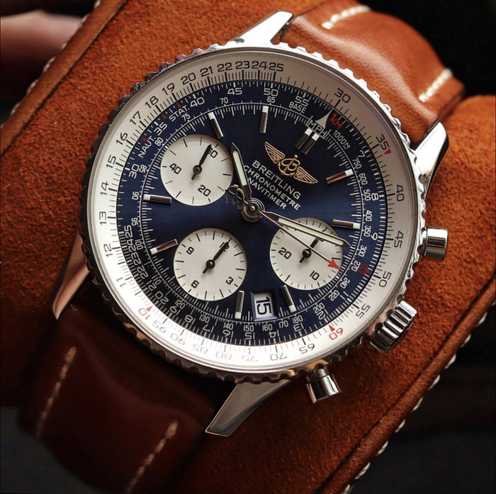 Blue Dial Navitimer - 9GAG