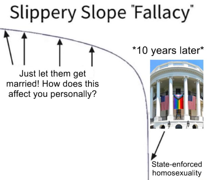 Slope sure was slippery, huh? 9GAG