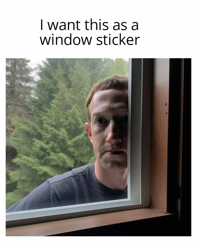 A window licker. 9GAG