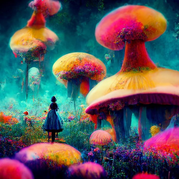 Alice In Psychedelic Wonderland 9GAG