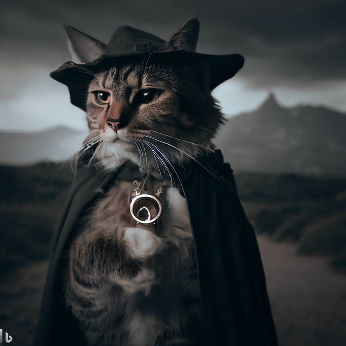 I will take the ring to Mordor, though I do not know the way, meaw! 9GAG
