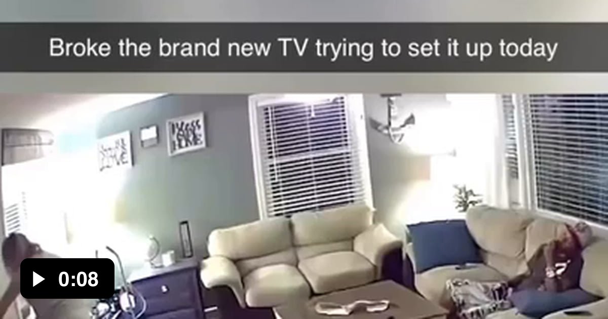 To set up a brand new TV - 9GAG
