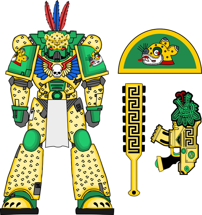 Space Marine Chapter Design Jade Jaguars Gag