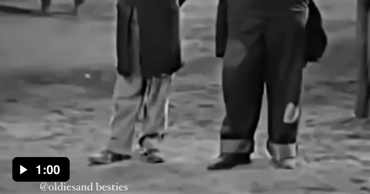 Laurel and Hardy dancing to Michael Jackson - 9GAG