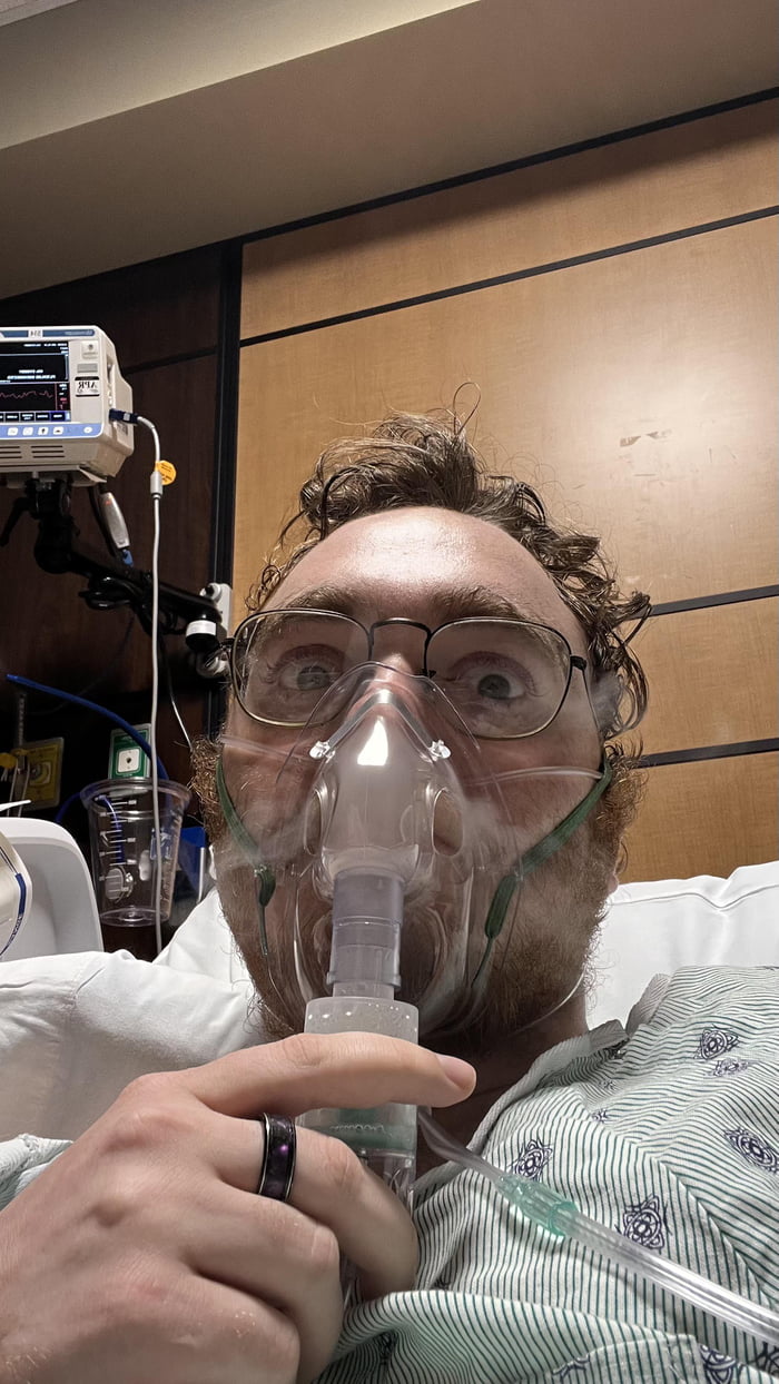 Starting the new year with a collapsed lung. At least it should all be