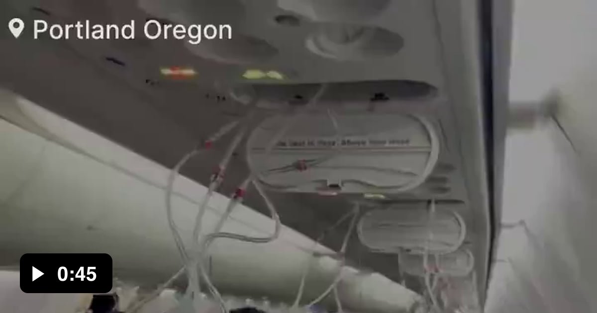 Alaska Airlines Grounds Max Planes After Section Blows Out Mid