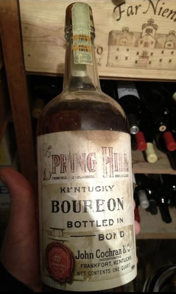 Tonight had what they say is the rarest most sought after bourbon
