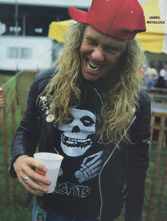 James Hetfield 1986 9GAG