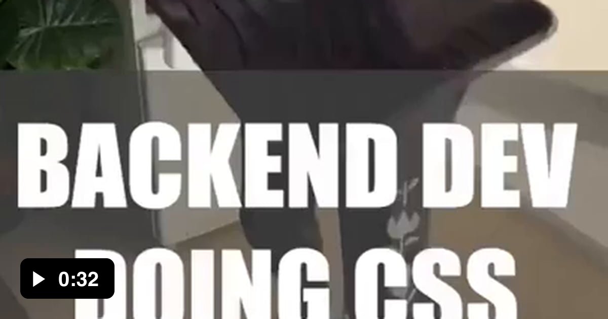 Backend Dev be like - 9GAG